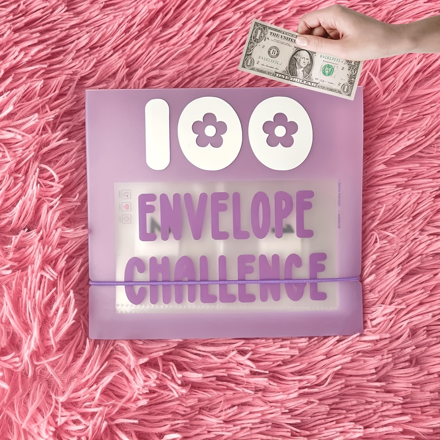 100 Envelope Challenge Binder with Storage Box, Easy and Fun Way to Save  $5,050, Money Box & Money Envelopes for Cash Saving Saving Challenge Book  with Envelopes for Budgeting Planner & Saving