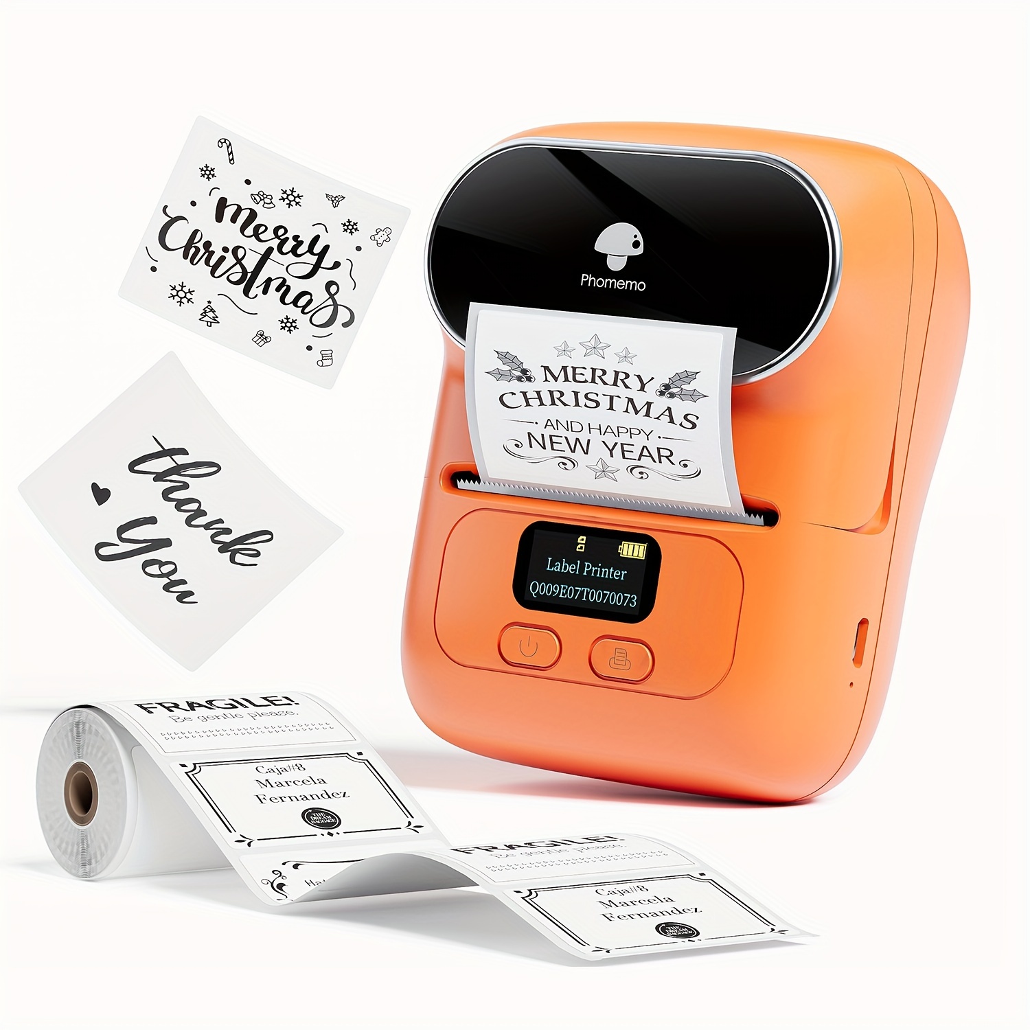 Phomemo M110 Label Makers - Portable Bluetooth Thermal Label Maker