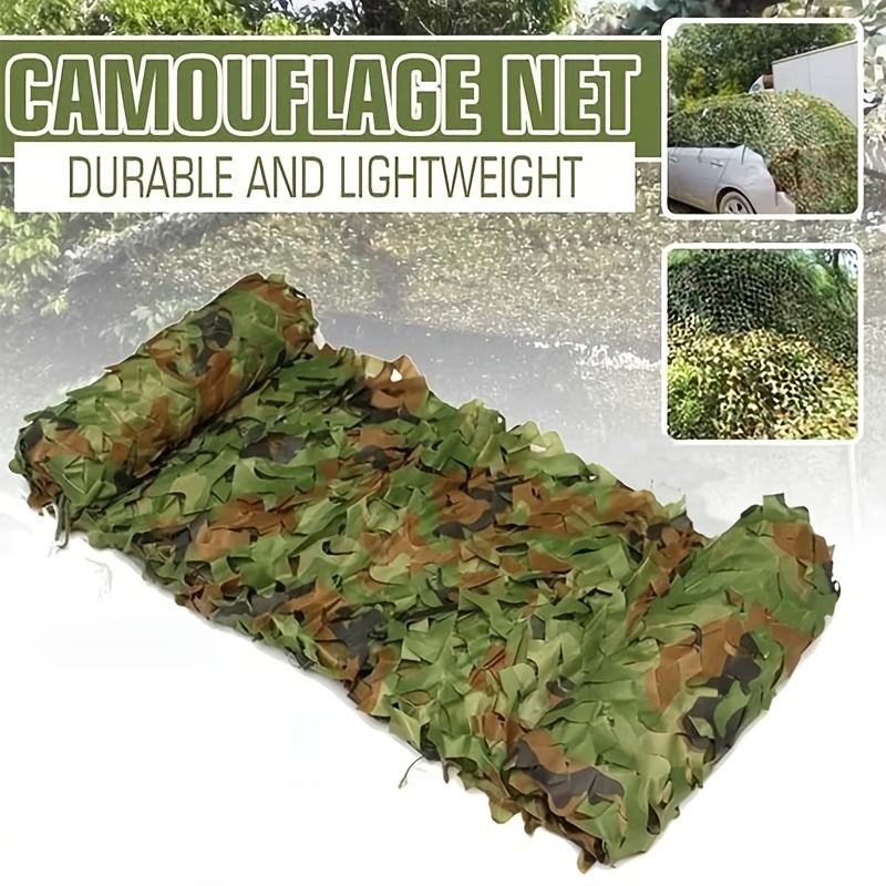 Camo Netting Camouflage Net Woodland Blinds Great Military - Temu