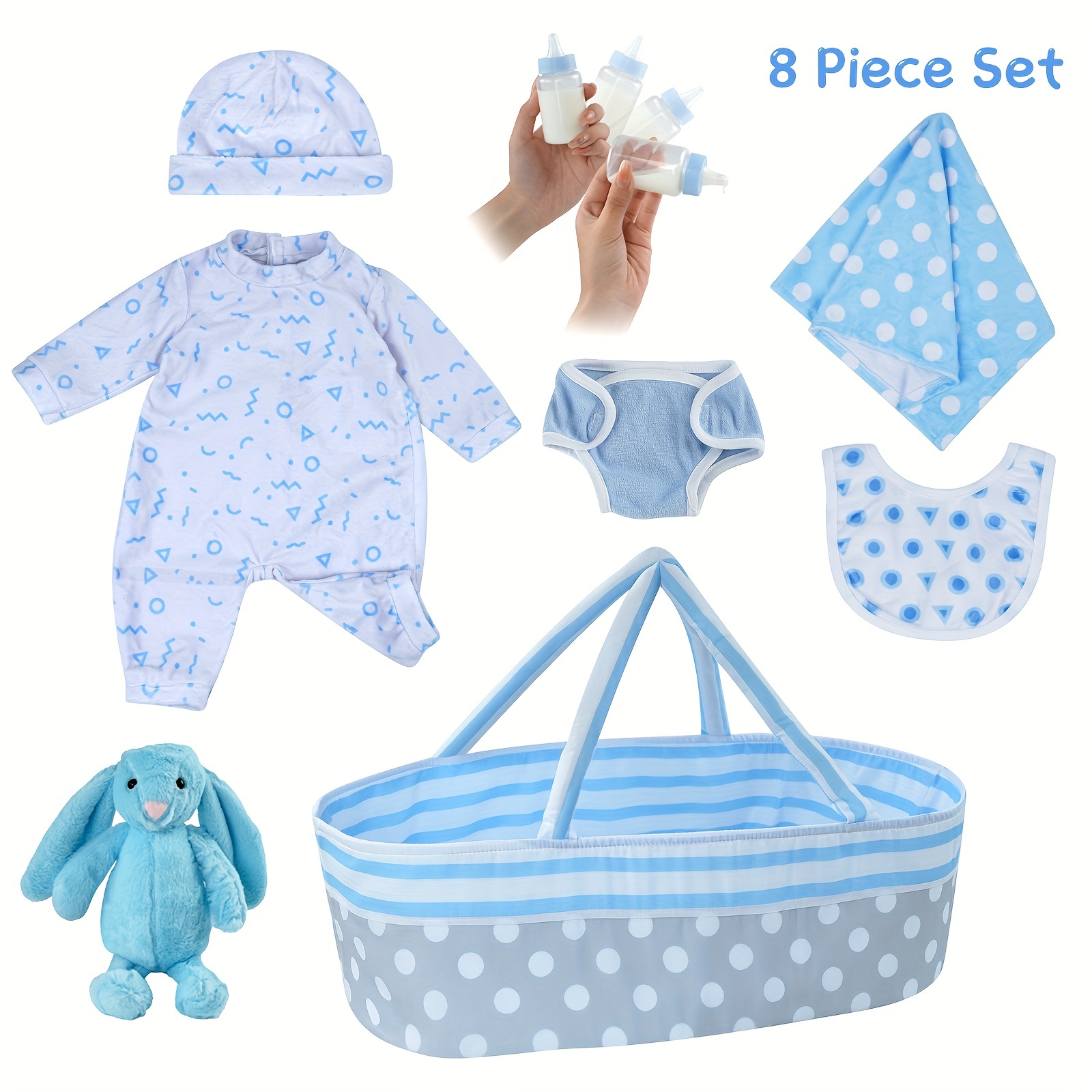 Large Accessories Set for 12-inch Baby Doll