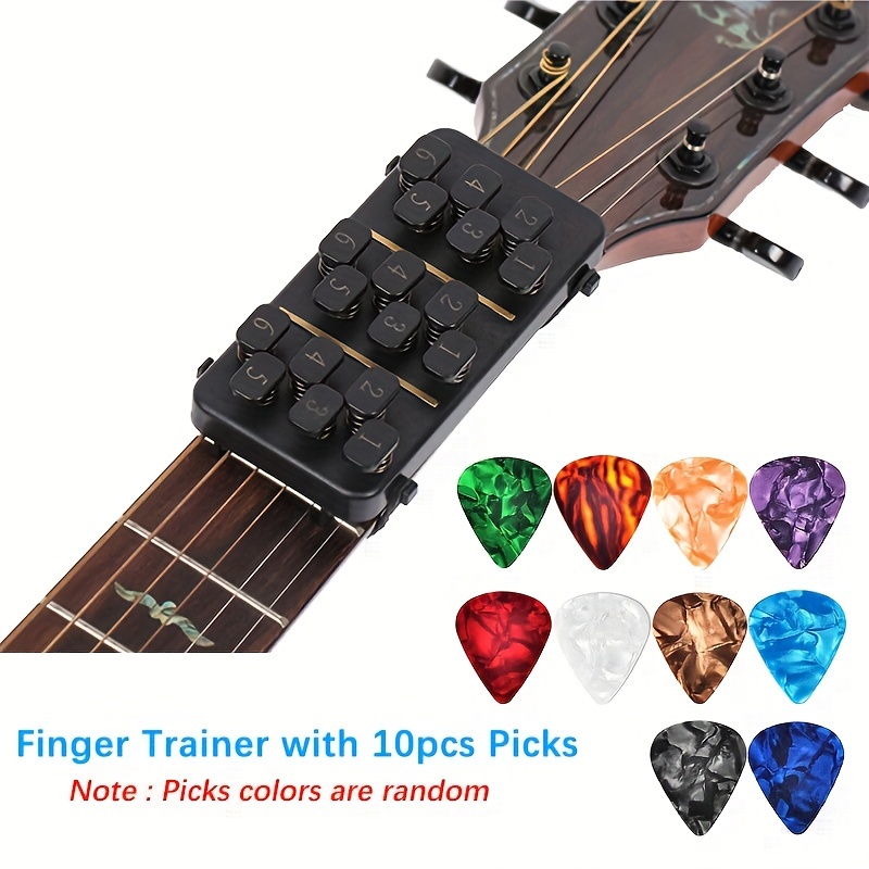 Entraîneur de cordes de guitare populaire avec 18 boutons, outil d'aide à  la pratique, enseignement