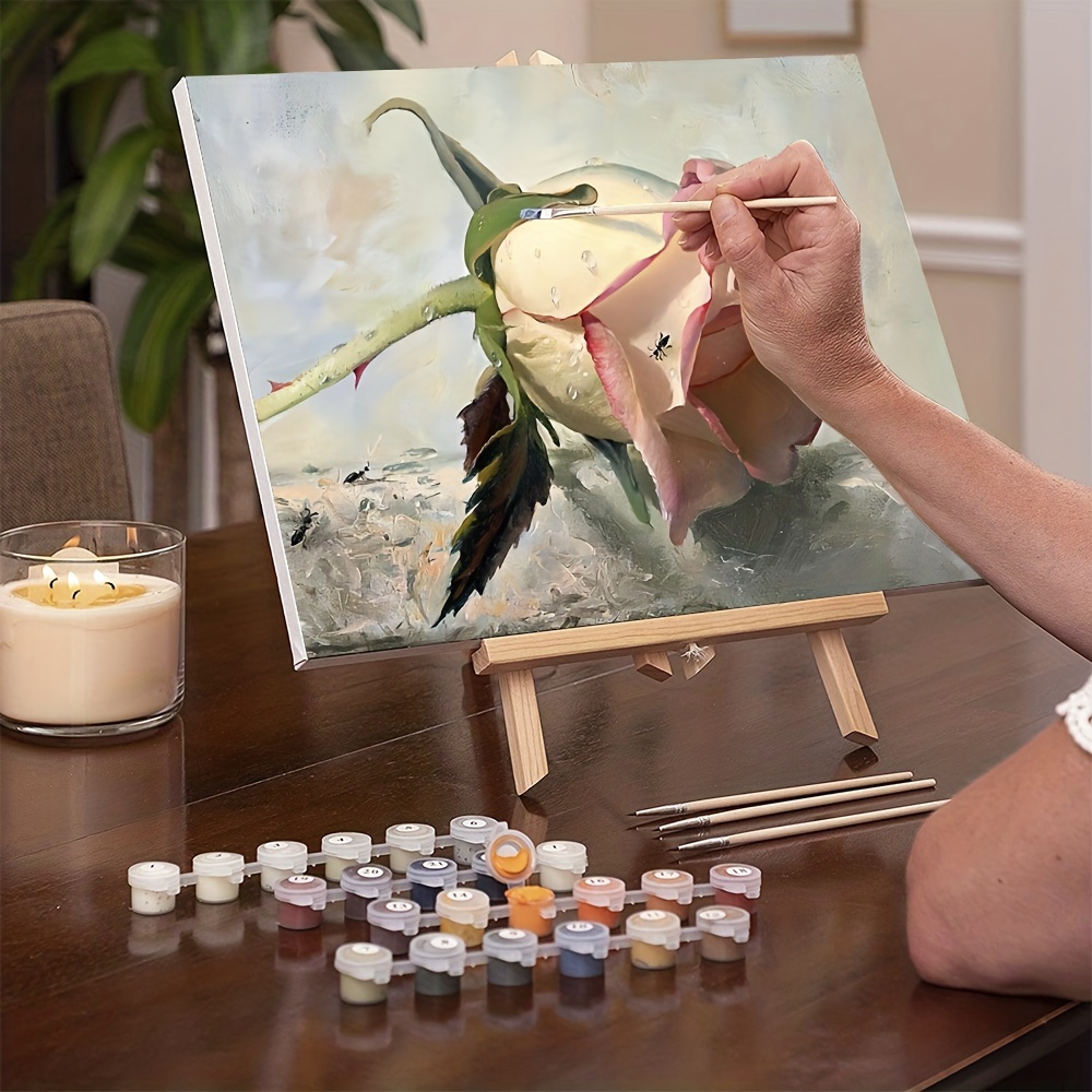 Acrylic Painting Set Diy Paint By Numbers For Adults - Temu