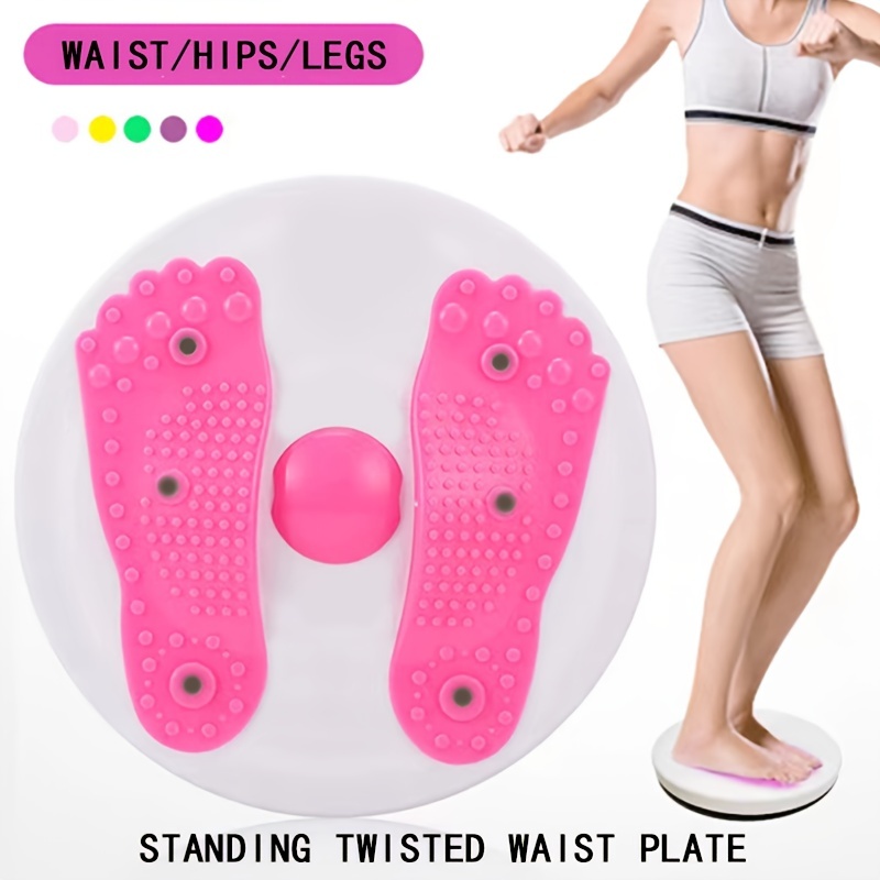 Waist Twisting Plate With Pull Rope Foot Massage Twist - Temu Canada