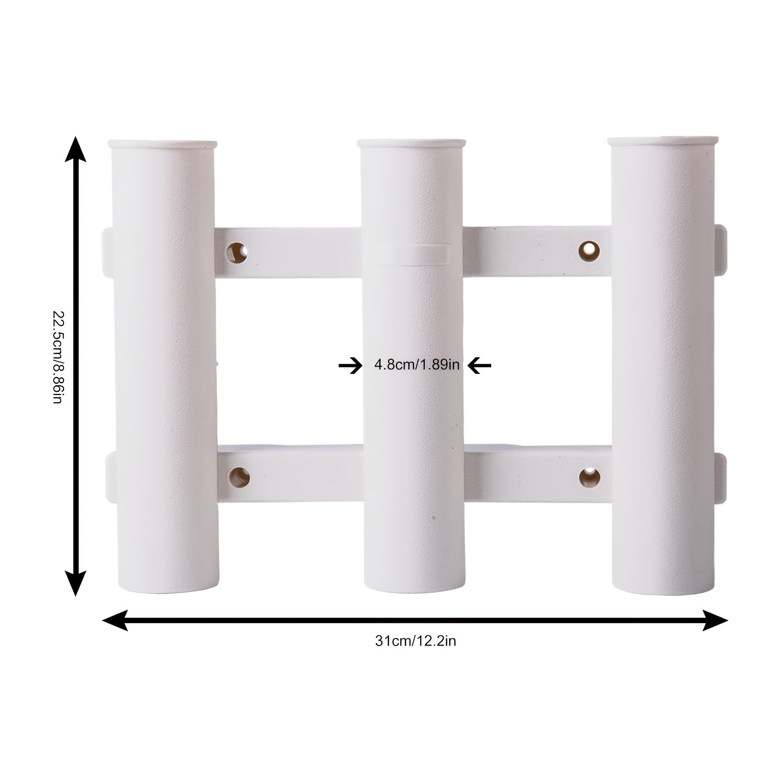 Cheap Convenient Fishing Rod Holder High Stability White Support