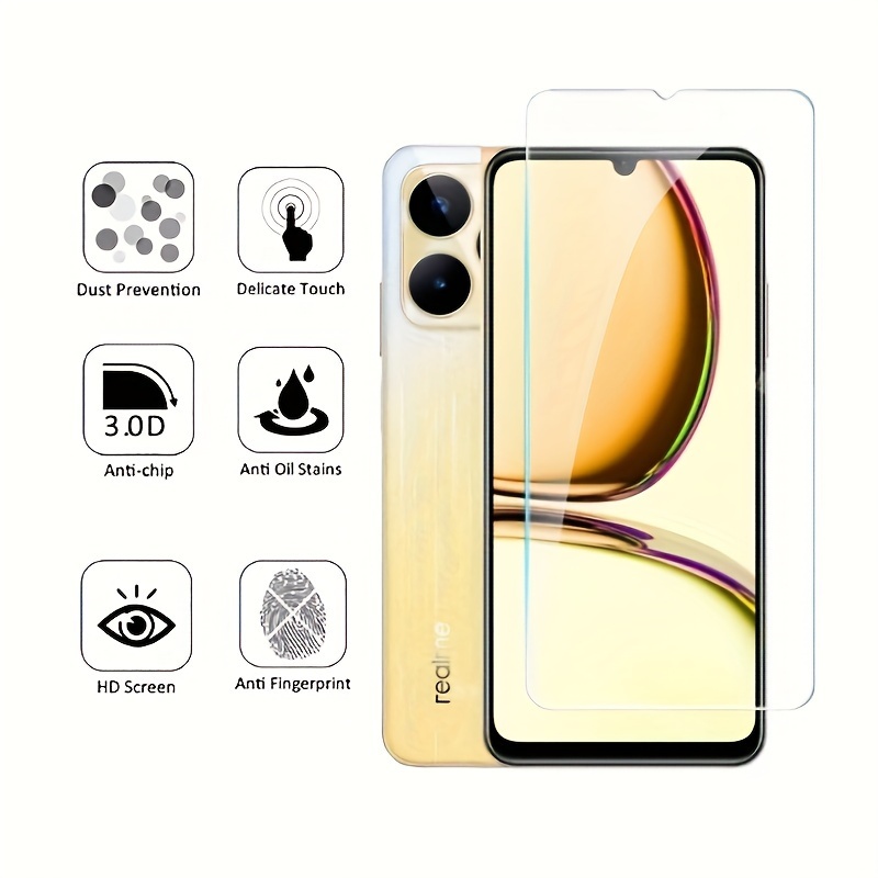 Protective glass film for Realme C53