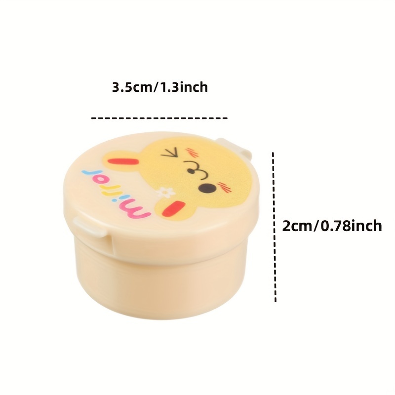 Mini Portable Sauce Cup, Mini Plastic Sauce Box, Food Sauce Container,  Cartoon Steak Sauce Cup With Lid, Cheese Sauce Box With Lid, Kitchen  Supplies, Restaurant Supplies, Dinnerware For Picnic Travel - Temu