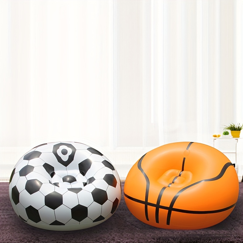 1pc Inflatable Sofa Stool Leisure Lazy Chair Thickened Recliner Sofa