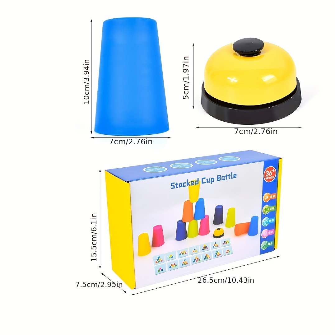 Quick Cups Games Kids Intellectual Flying Stack Cups - Temu