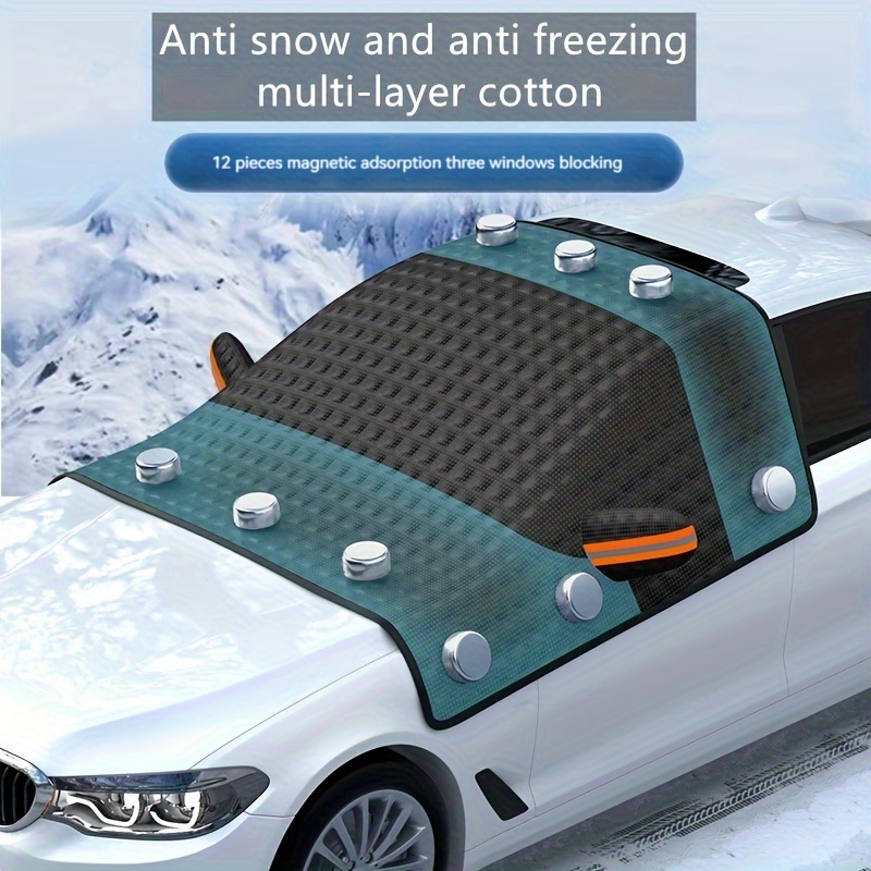 Universal Style Car Snow Cover Front Windshield Anti frost - Temu