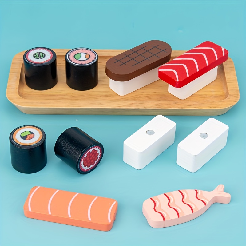 Kids Kitchen Simulation Barbecue Japanese Food Pretend Play Sushi