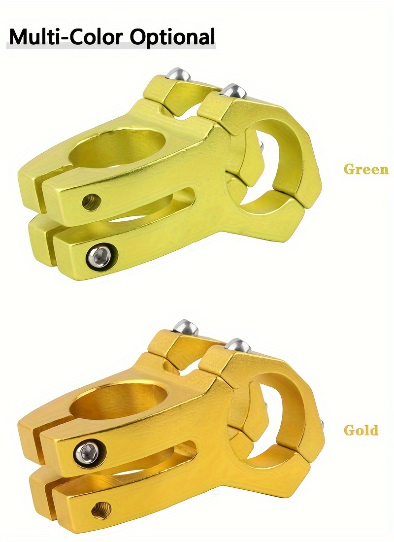 Gold mountain bike stem hot sale