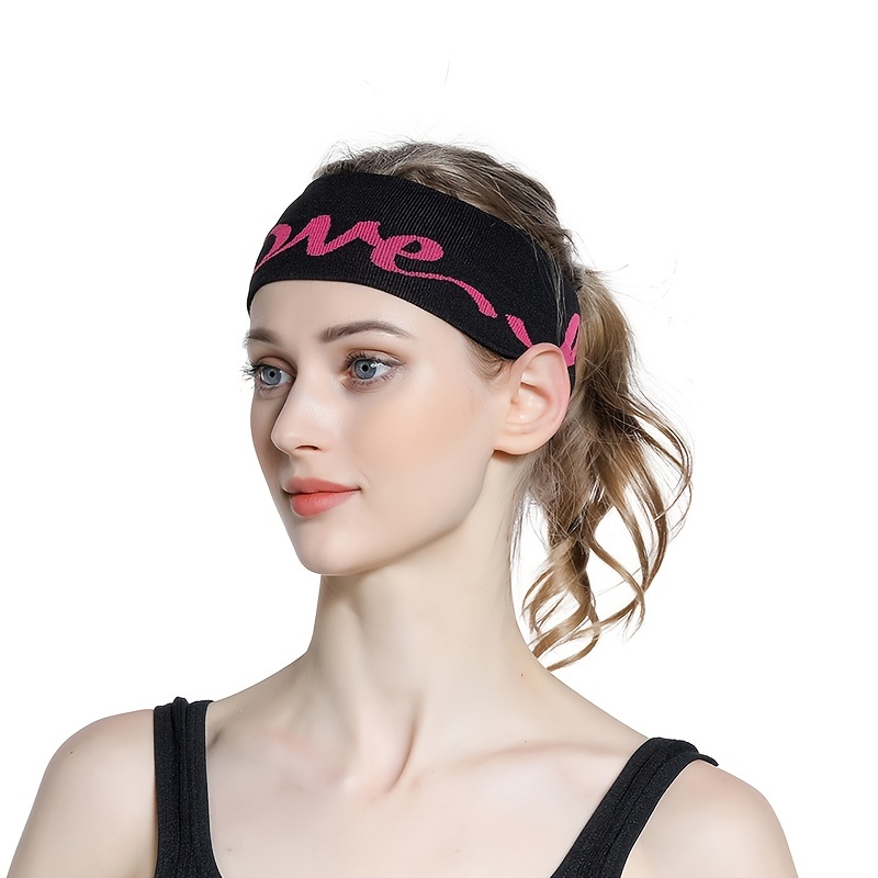 Medical Print Sports Hair Bands Sweat Absorption Fitness Running Yoga  Stretchy Headbands - Sports & Outdoors - Temu