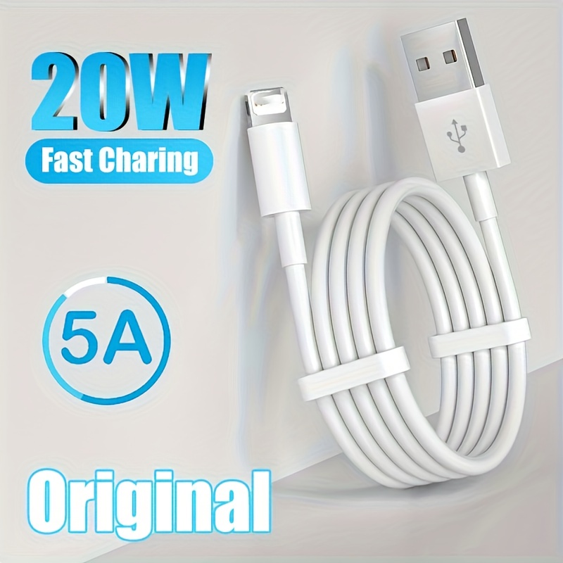 Câble USB d'origine - Câble de chargeur Iphone - Chargeur Iphone