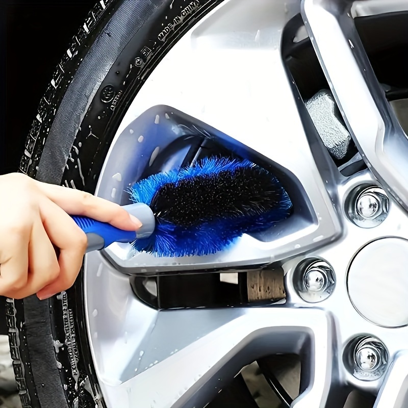 Tire Brush Hard Bristle Brush Car Detailing Brush Washing - Temu