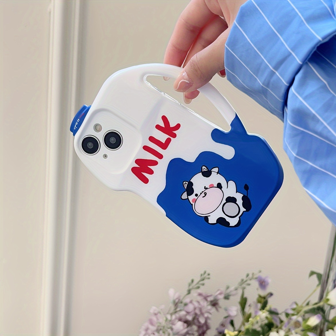 Funda Drink Milk Tea Boy Resistente Suciedad Iphone - Temu
