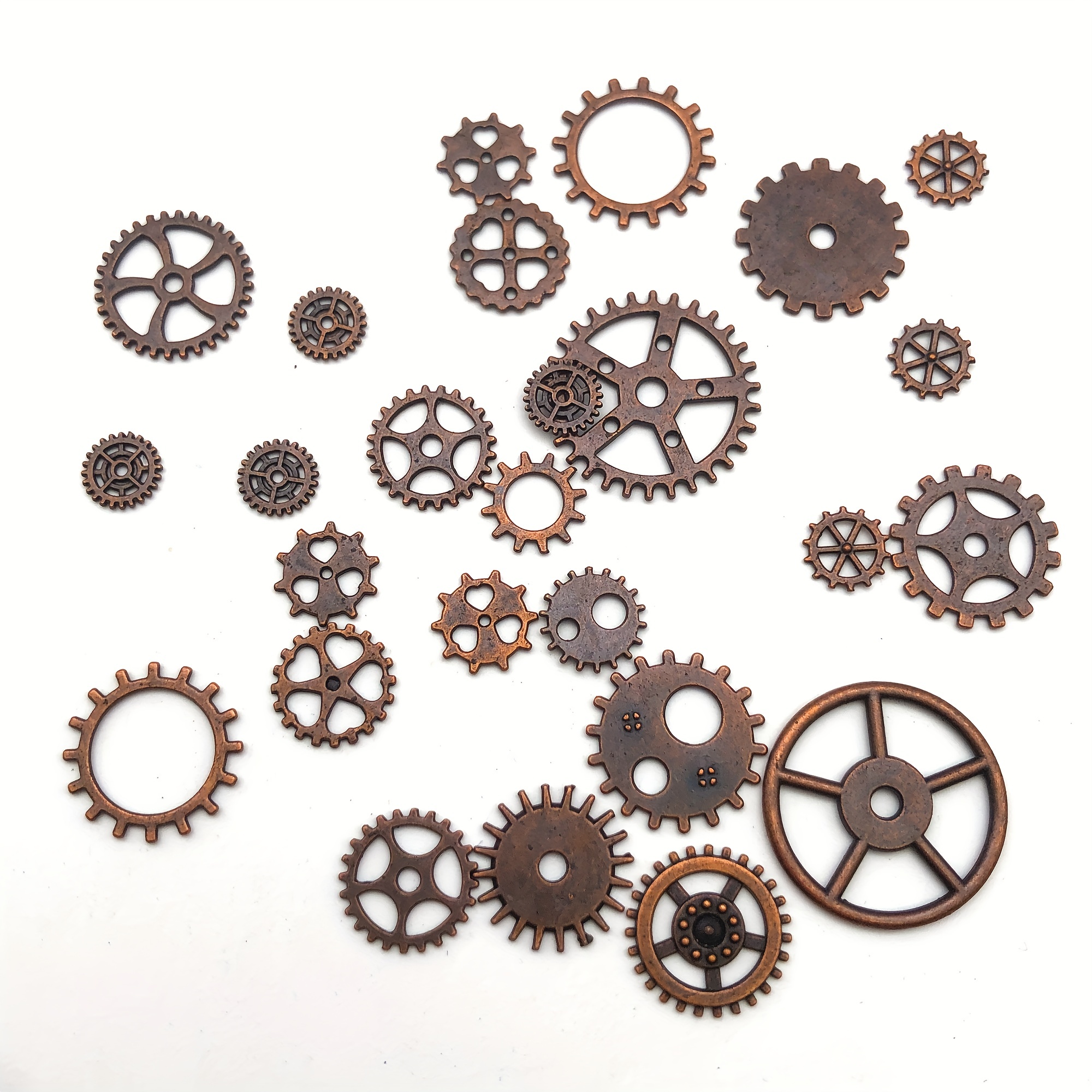 GearsSmall Size 8-25mm Mix Alloy Mechanical Steampunk Cogs & Gears Diy  Accessori