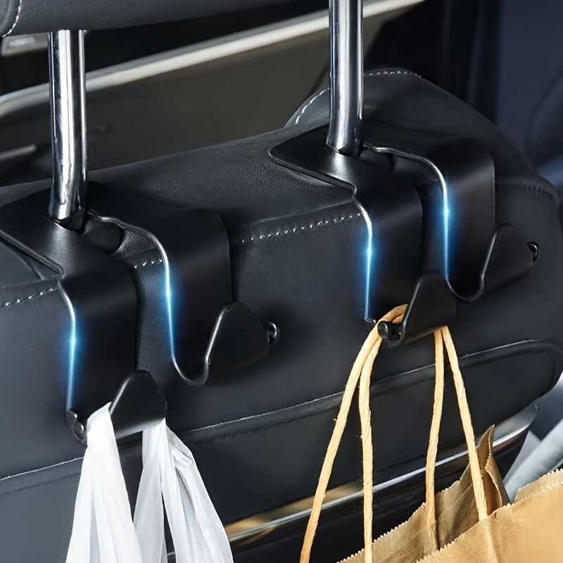 Car Seat Multifunctional Hook With Mobile Phone Bracket Hidden Headrest  Backrest For Rear Row Use