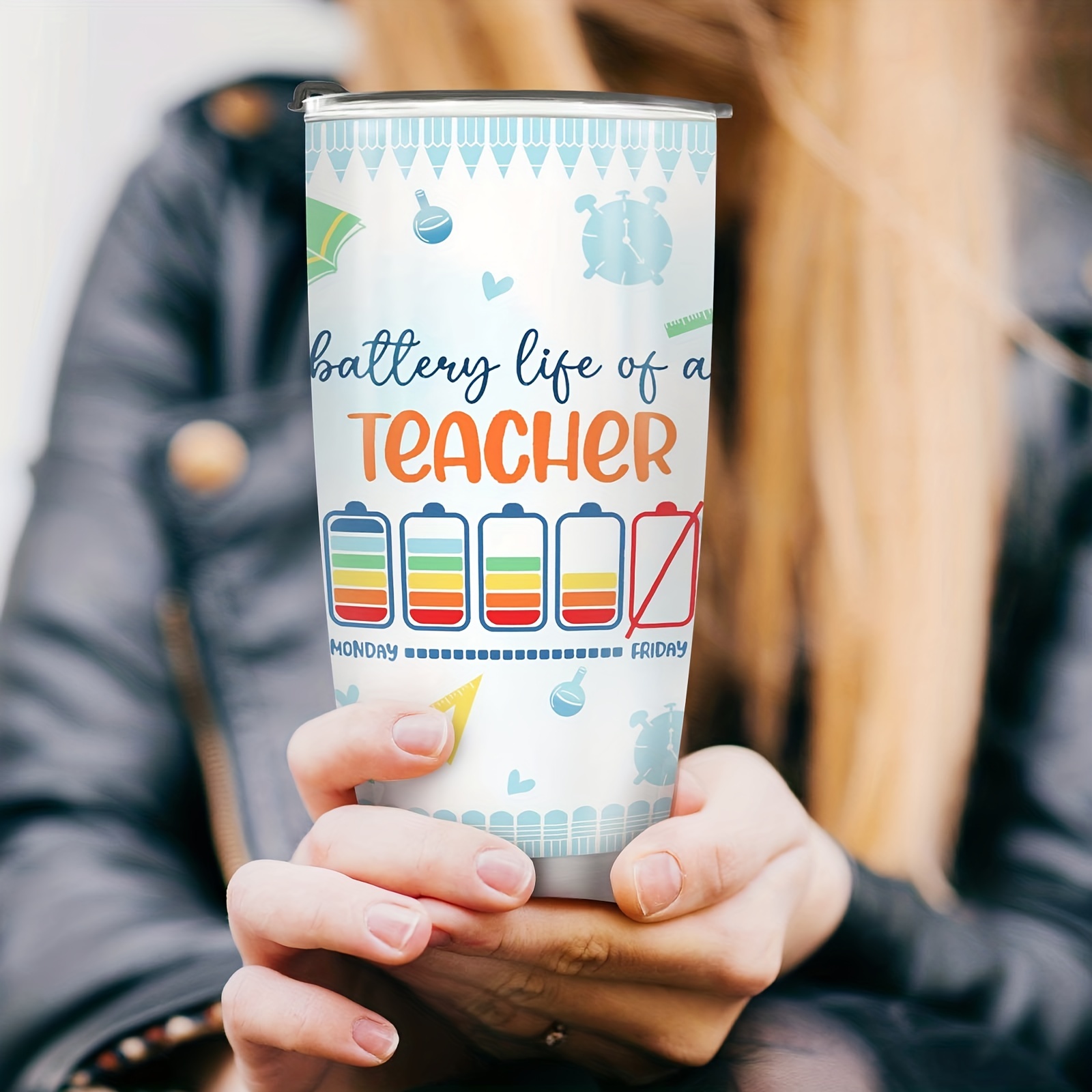 Teacher Tumbler - Best Teacher Ever Travel Coffee Mug Appreciation Gift For  Teachers - Stainless Steel Tumblers Awesome Gifts For Birthday, Christmas,  Graduation Day, Back To School - Temu