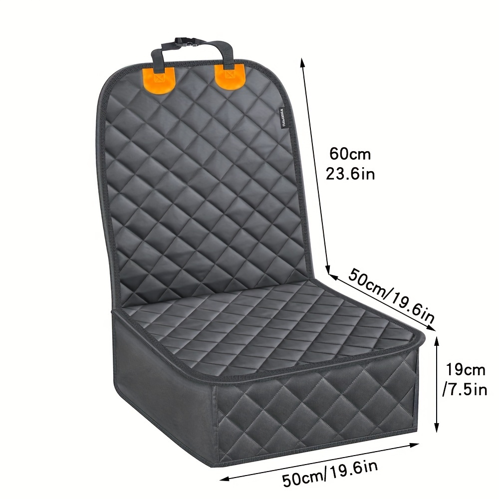 Keep Your Car Clean & Safe: Waterproof Pet Car Seat Cover With Mesh Window  - Temu