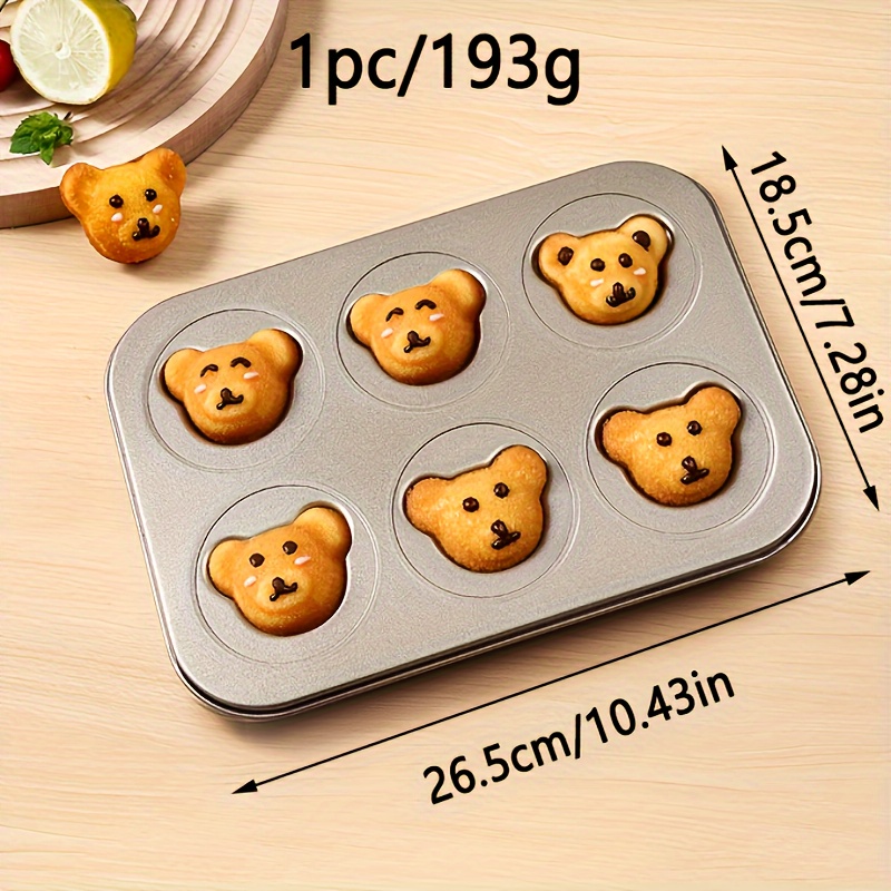 4 Stampi Waffle In Silicone | Stampo Per Dolci 5 Forme - Perfetto Per Torte E Biscotti Fatti In Casa - Foto 2