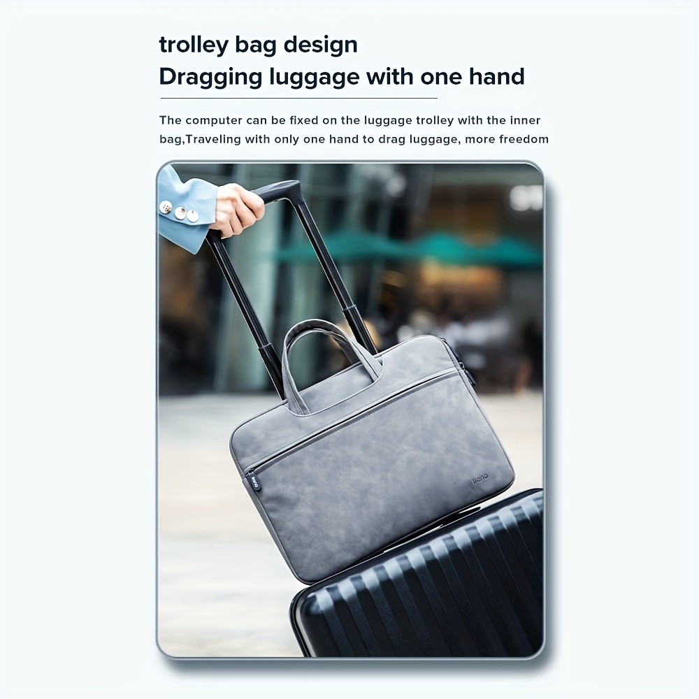 laptop bag portable anti collision trolley bag Temu Qatar