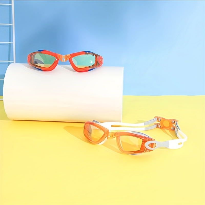 Amarillos Lentes Ajustables de Natacion para Niños