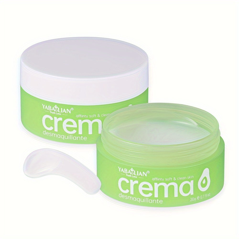 Avocado Makeup Remover Balm, Creamy Texture Deep Cleansing Nongreasy