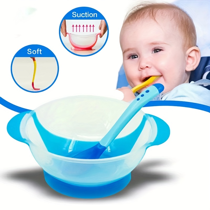 Baby Feeding Toddler Non No Spill Kids Bowl Balance Food Snack Bowl Cup  Safe Pot Container Travel