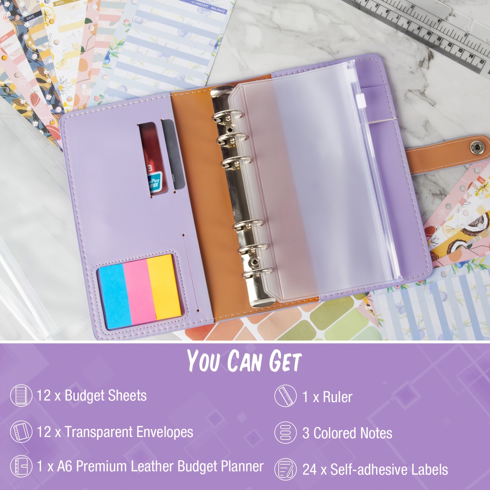 A6 Budget Planner Set - Temu