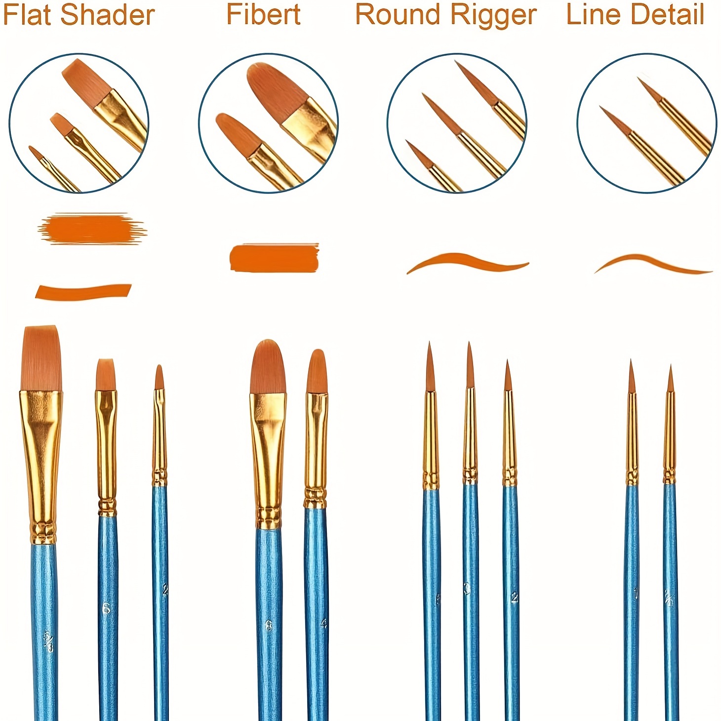 Watercolor Brushes - Temu