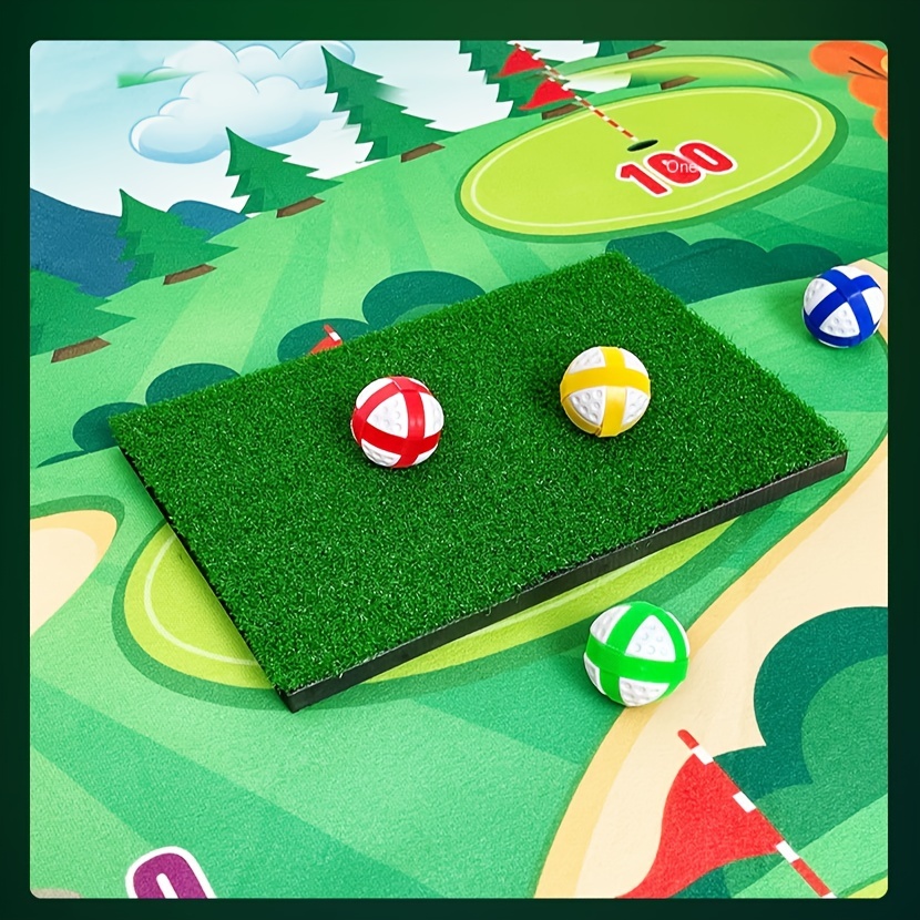 1pc Premium Golf Hitting Mat - Perfect For Indoor/Outdoor Practice And  Simulation