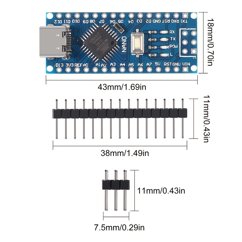 Nano V3.0 3.0 Controller Terminal Adapter Expansion Board - Temu