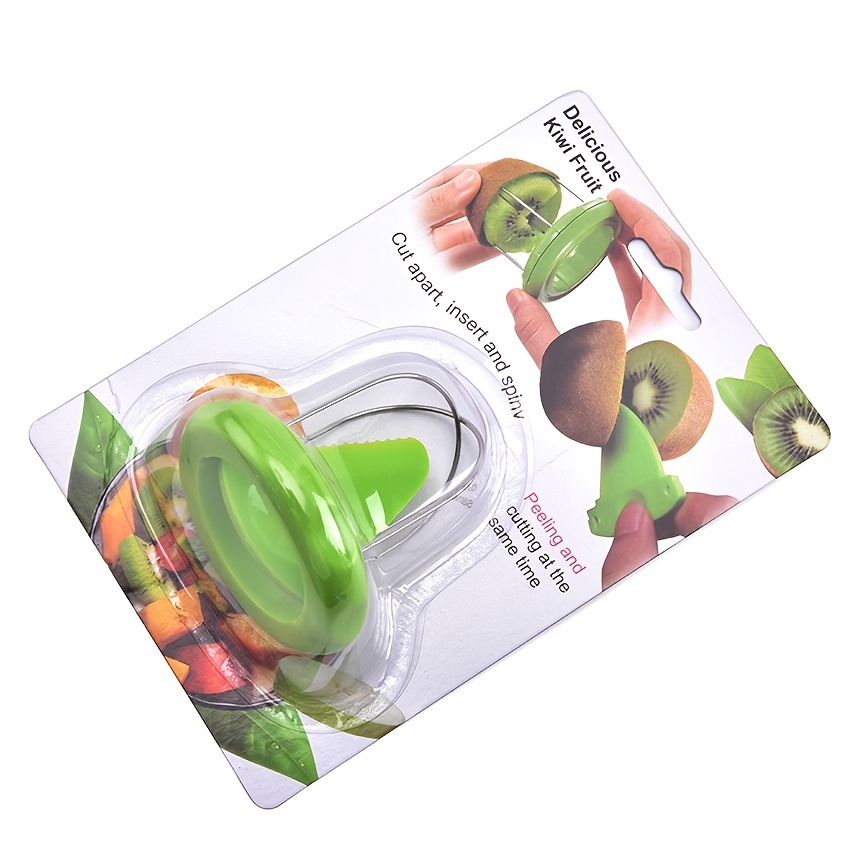 Effortlessly Peel, Core, And Kiwi With This Multifunctional Cutter
