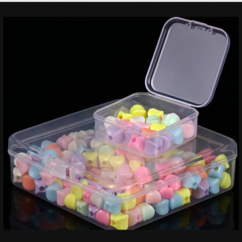 12pcs Clear Accessories Storage Case Small Square High Transparency Plastic  Storage Box Pp Spare Parts Storage Container Hardware Jewelry Fishing Box  Gear Jewelry Earplugs Mini Box Component Packaging Box Hardware Parts Box -  Arts, Crafts