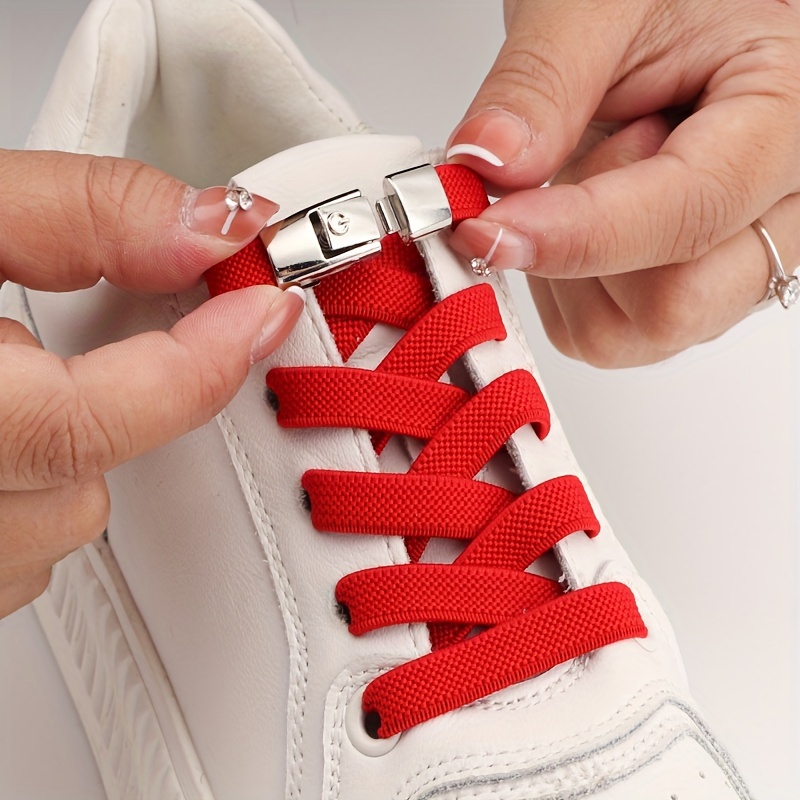 No-Tie Shoelaces Instructions