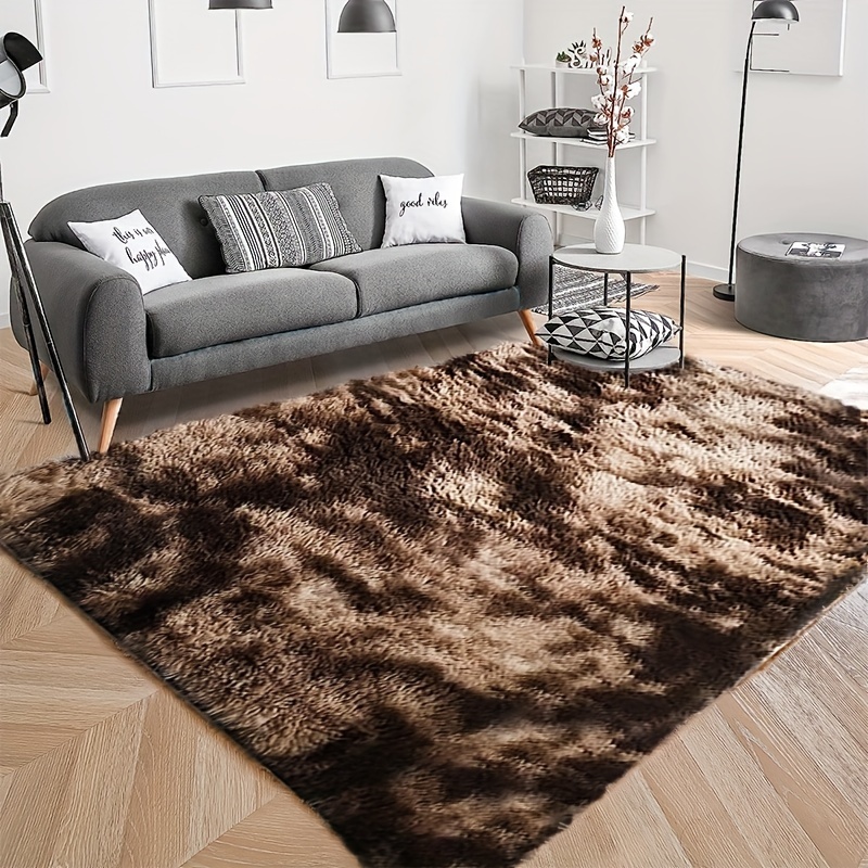 WEIDD Rettangolo Tie-Dye Tappeto in Cotone per Camera da Letto per  Soggiorno Tappeto Moderno Ultra Morbido Tappeto per la Stanza di casa  Decorazioni in Peluche，Beige 160 × 200 cm : : Casa