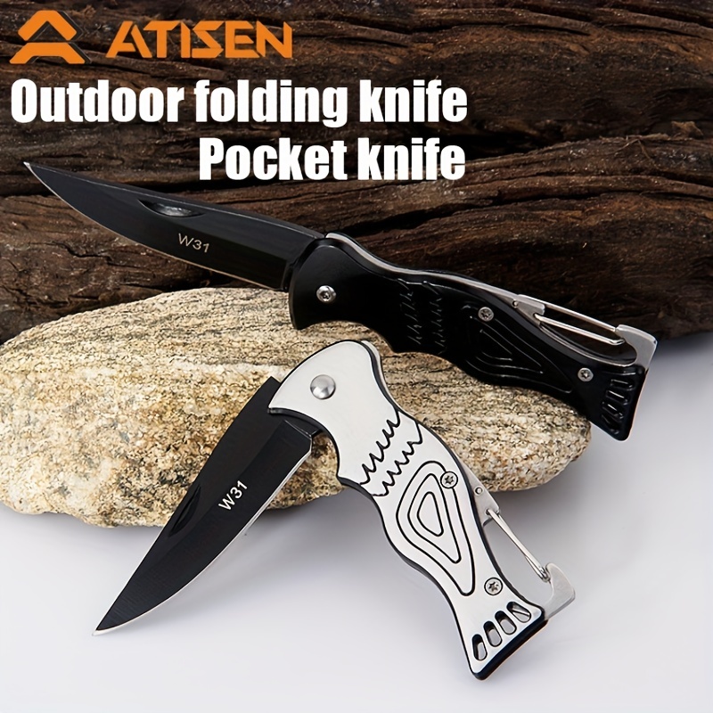 Portable Multifunctional Pocket Knife For Outdoor Camping - Temu