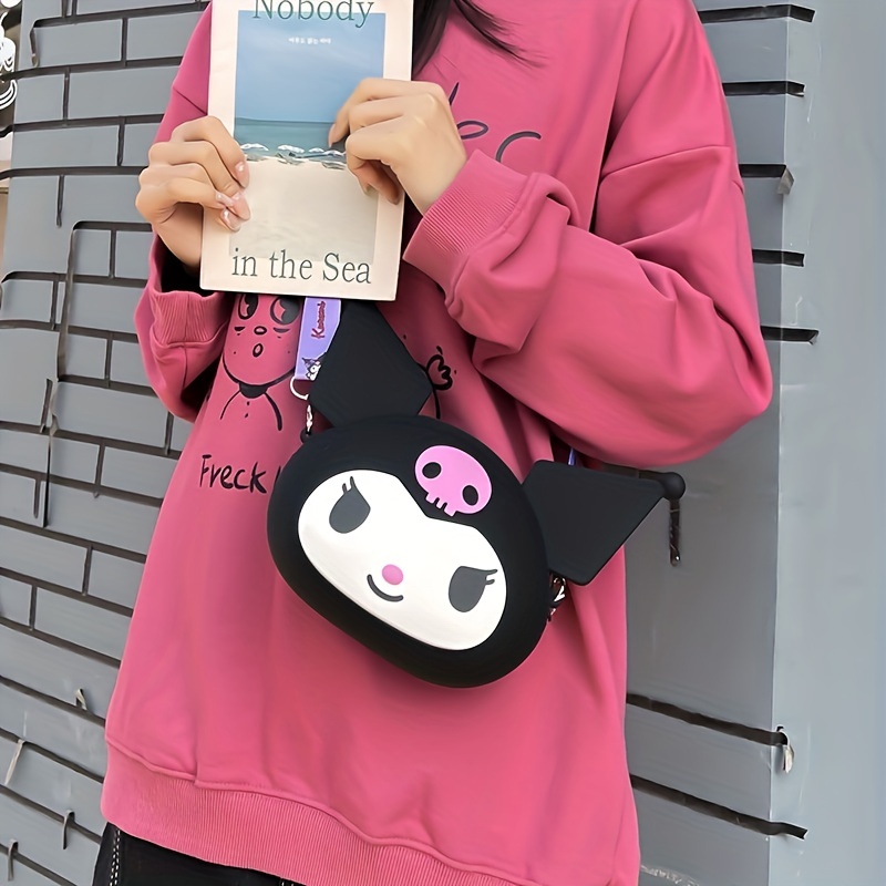 My Melody/Hello Kitty/Kuromi Sac fourre-tout moelleux avec sangle