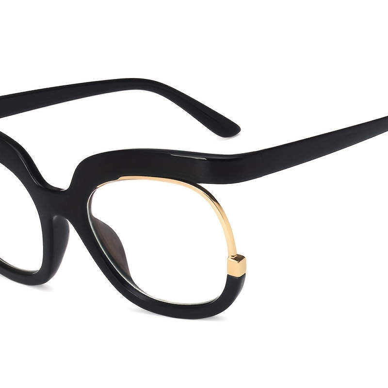 Y2k Owl Clear Lens Fashion Glasses For Women Men Kpop Jelly - Temu