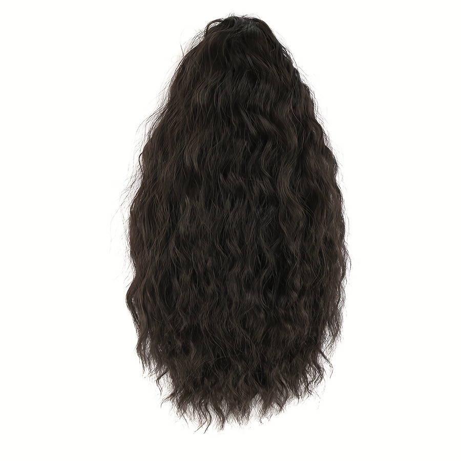Medium Long Curly Wavy Ponytail Extensions