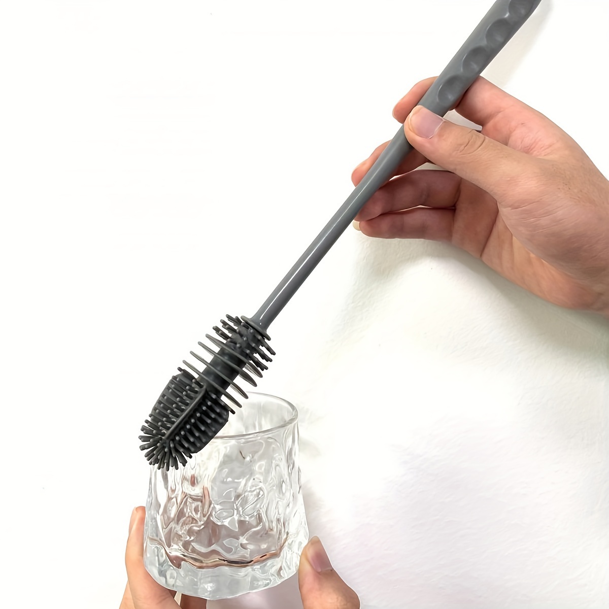 Cepillo limpia botellas - silicona