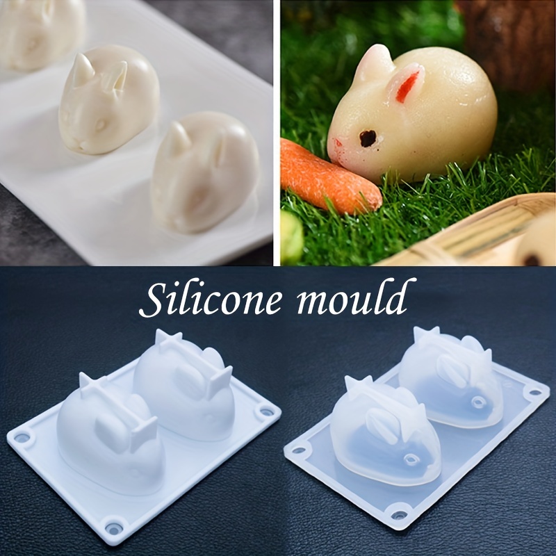 1pc Jelly Mold Silicone Easter Bunny Mold Jello Ice Cube Chocolate Candy  Baking Muffin Cake Cupcake Soap Bath Bomb Lotion Bar Home Kitchen Use -  Home & Kitchen - Temu Finland