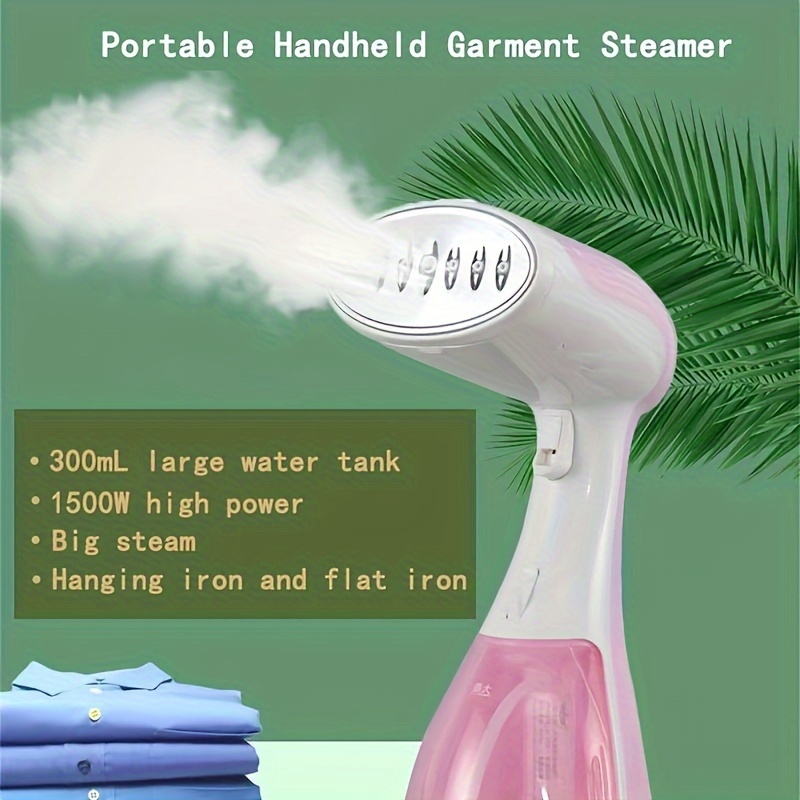 Défroisseur vapeur portable chauffe rapide pour repassage de vêtements