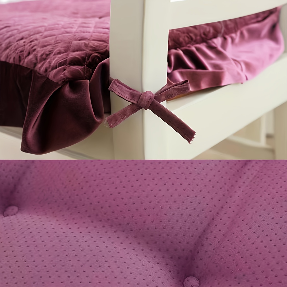 Decorative Cushions Skirted Dining Chair Cushions 1pc Four-season