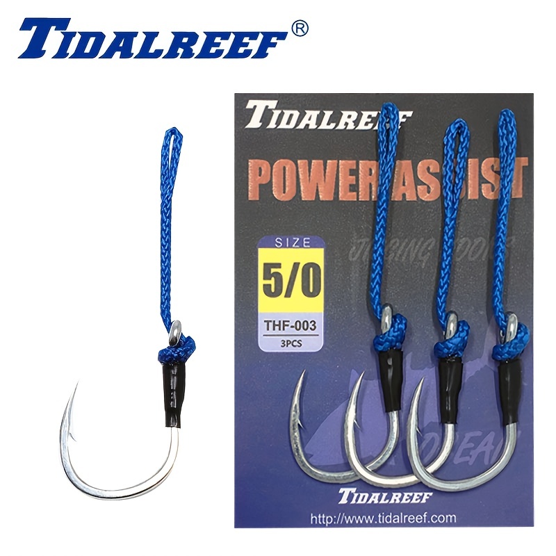 Catch More Fish with *'s High Carbon Steel Hooks - 3/0, 5/0, 7/0, 9/0 Deep  Sea Fishing Gear
