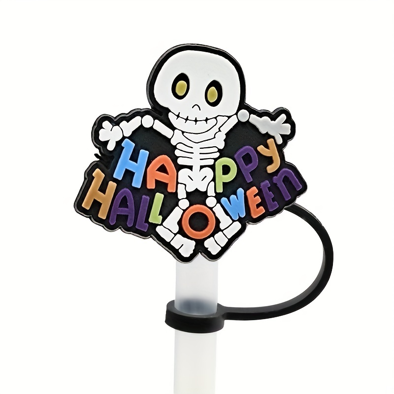 Skeleton Straw Topper