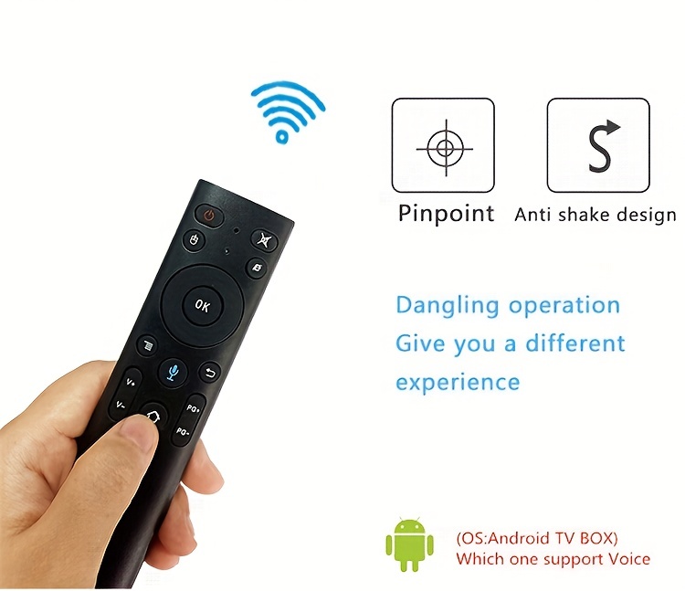 Q5 Plus Wireless Air Mouse Universal Remote Control With Gyroscope, Perfect  For Ps3 Android Tv Box, Smart Tv, Projector - Temu United Arab Emirates