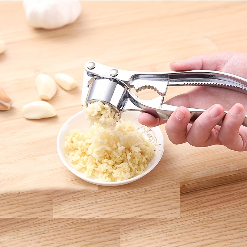 Kitchen Garlic Press Garlic Crusher Tool Slicer Mincer Chopper