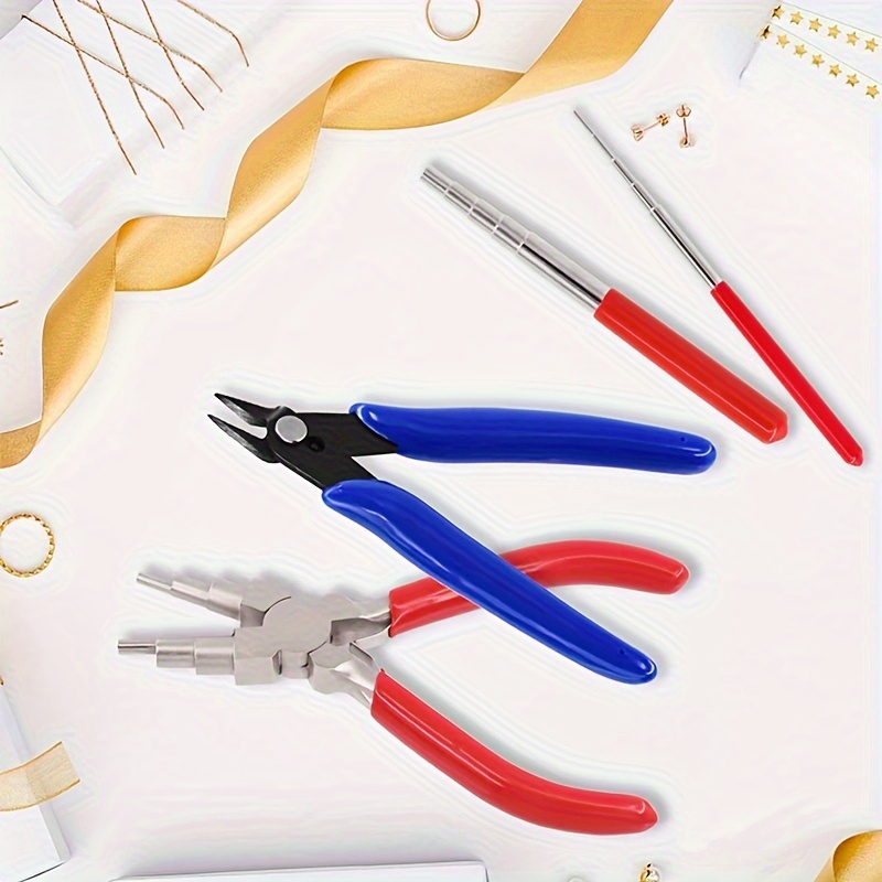 hobbyworker The Wire Wrapping Kit Wire Jig with Jewelry Craft Wire and 6 in  1 Wire Bending Plier for Jewelry Making Tools