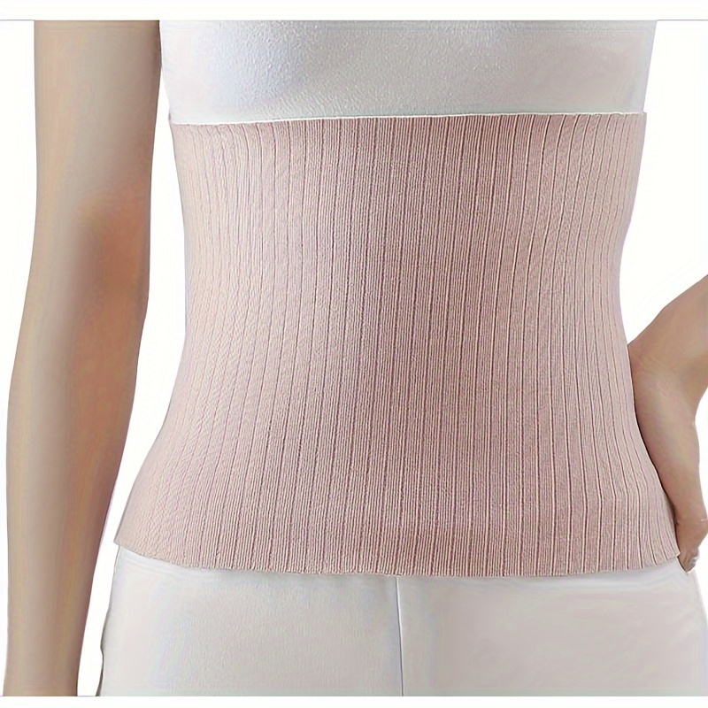 Plus Cashmere Waist Warm Stomach Pad Adults Sleep Belly - Temu